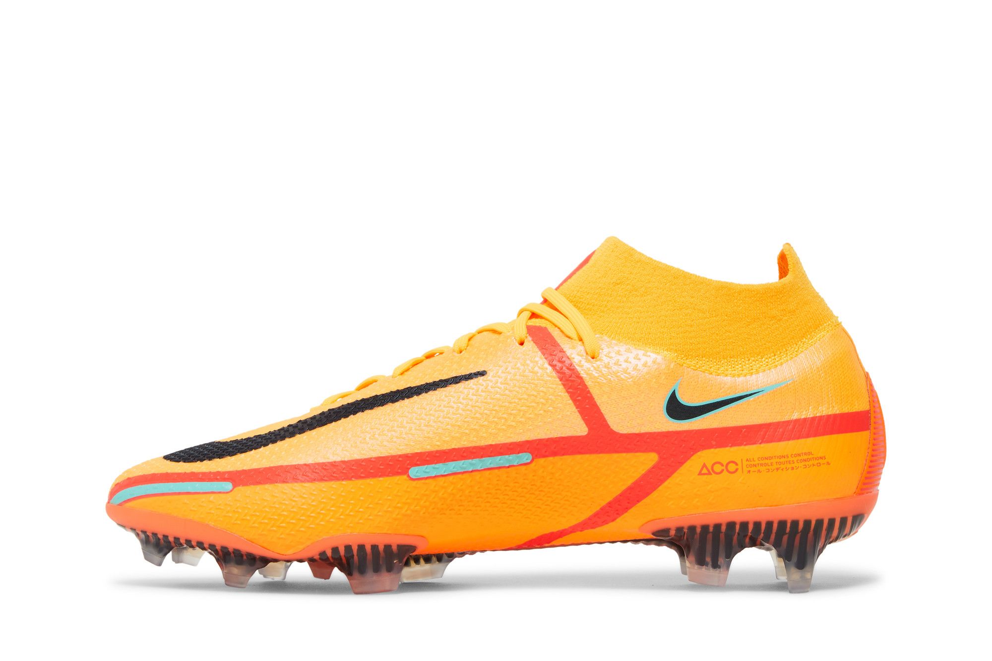 Shop Nike Phantom GT2 DF Elite FG 'Naranja Láser Carmesí Brillante' CZ9889-808