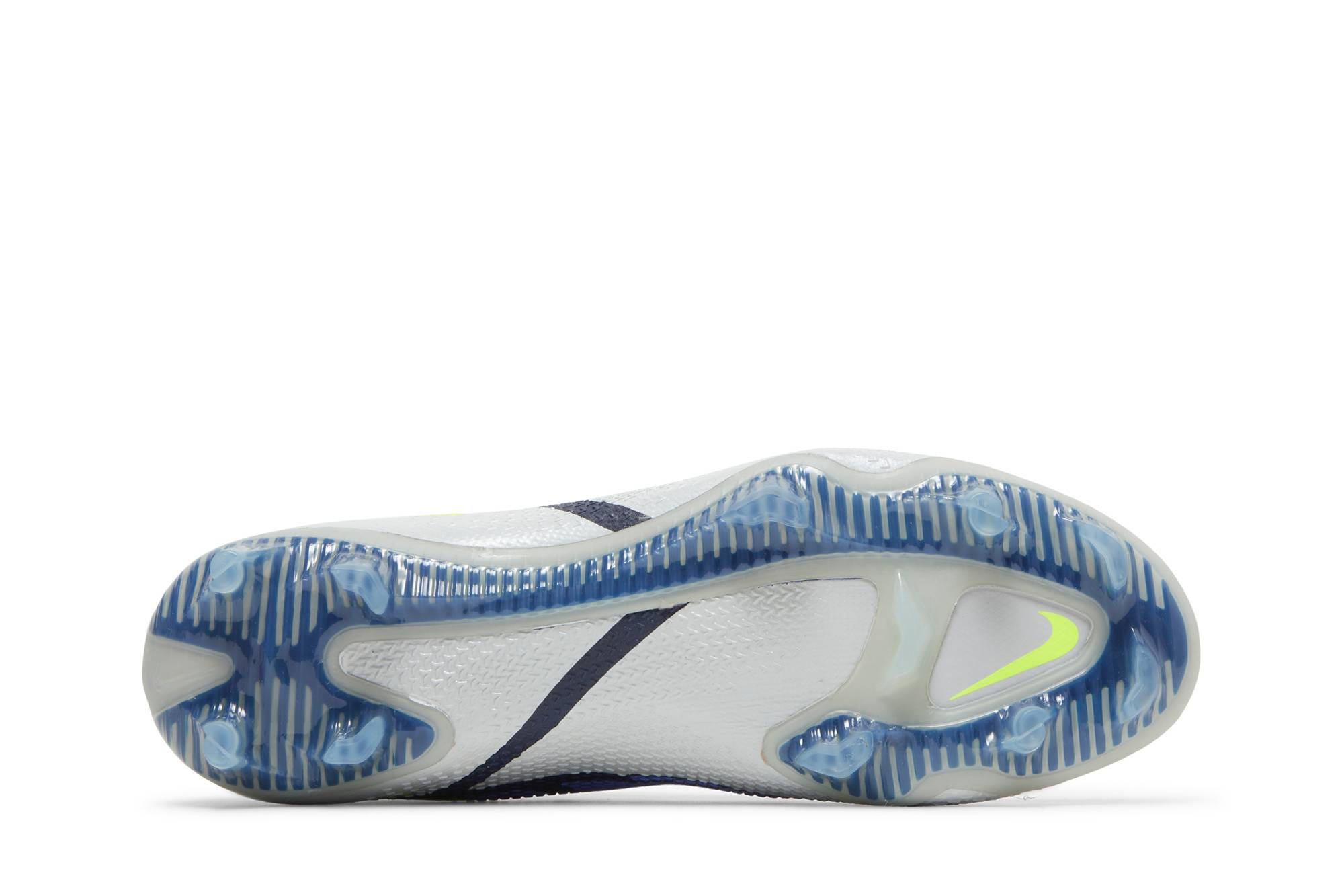 Shop Nike Phantom GT2 高階 DF FG 硬質場地 低筒足球鞋 藍灰色