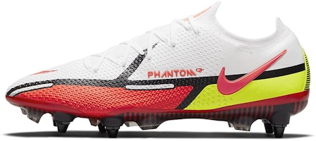 Nike Phantom GT2 Elite SG White Volt Black Bright Crimson DC0753-167 Nike Phantom GT2 Elite SG White Volt Black Bright Crimson DC0753-167
