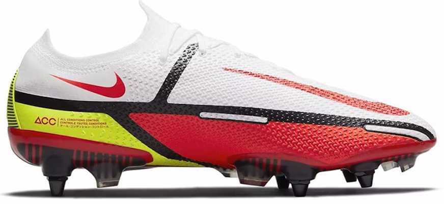 Nike Phantom GT2 Elite SG Putih Volt Hitam Merah Terang DC0753-167 Order Nike Phantom GT2 Elite SG Putih Volt Hitam Merah Terang DC0753-167