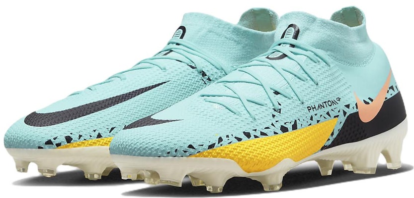 나이키 팬텀 GT2 프로 DF FG '빙하 얼음 옐로우 스트라이크' DC0759-407 Lookbook 나이키 팬텀 GT2 프로 DF FG '빙하 얼음 옐로우 스트라이크' DC0759-407