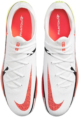 나이키 팬텀 GT2 프로 FG 축구화 화이트/오렌지 DA4432-167 Shop 나이키 팬텀 GT2 프로 FG 축구화 화이트/오렌지 DA4432-167