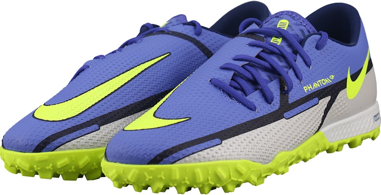 나이키 팬텀 GT2 프로 TF 터프 로우탑 축구화 블루 DC0768-570 Lookbook 나이키 팬텀 GT2 프로 TF 터프 로우탑 축구화 블루 DC0768-570