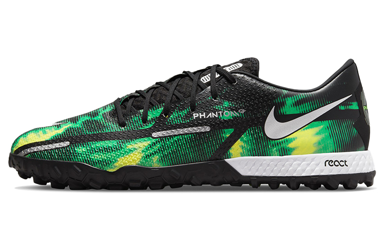 Nike Unisex Phantom GT2 SW TF Turf Soccer Shoes Green DM0735-003