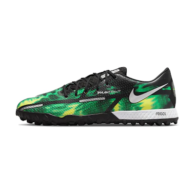Nike Unisex Phantom GT2 SW TF Turf Soccer Shoes Green