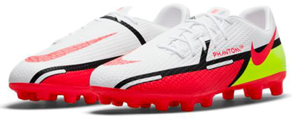 Nike Phantom GT 2 Academy HG 硬地足球鞋 男款 白紅色 Order Nike Phantom GT 2 Academy HG 硬地足球鞋 男款 白紅色