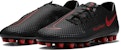 Nike Phantom GT Academy AG Rumput Tiruan 'Hitam Merah' CK8456-060