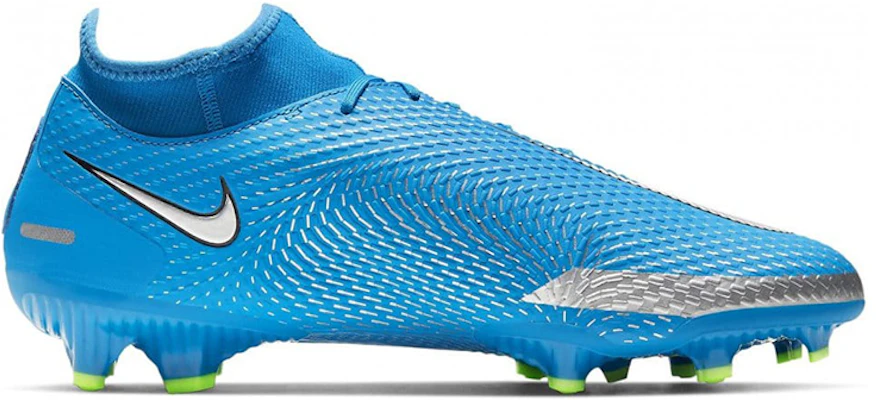 Nike Phantom GT Academy DF FG/MG 多功能場地足球鞋 男女款 藍色 Order Nike Phantom GT Academy DF FG/MG 多功能場地足球鞋 男女款 藍色