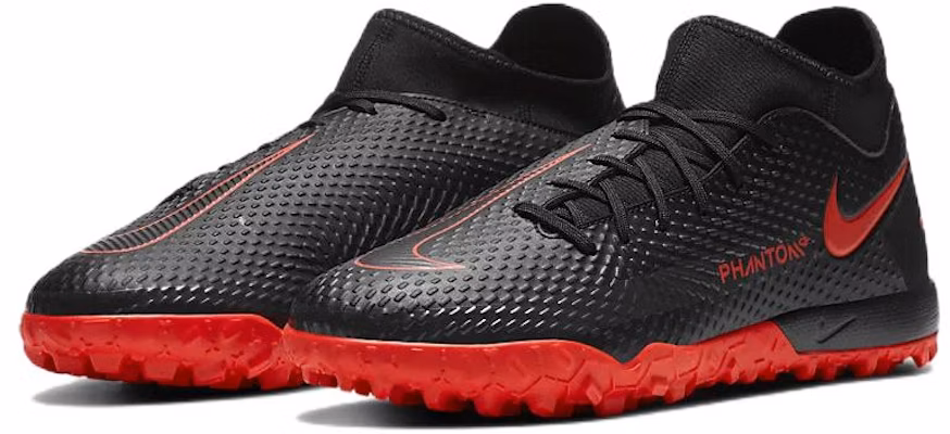 耐克Phantom GT Academy Dynamic Fit TF '黑智利红' CW6666-060 Lookbook 耐克Phantom GT Academy Dynamic Fit TF '黑智利红' CW6666-060