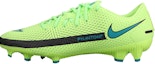 Buy 耐吉 Phantom GT Academy FG/MG 減震防滑耐磨 低幫足球鞋 綠黃