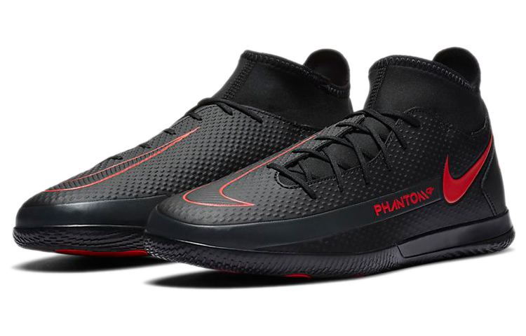Lookbook 耐克Phantom GT Club Dynamic Fit IC室内场地鞋'黑红' CW6671-060