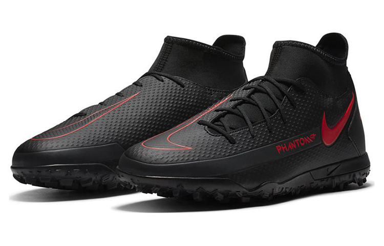 Lookbook Nike Phantom GT Club Dynamic Fit TF 'Negro Rojo' CW6670-060