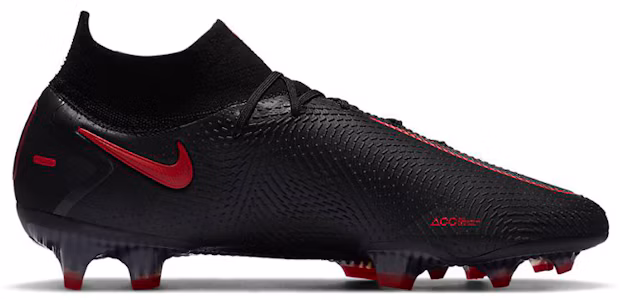 Lookbook Nike Phantom GT Elite DF FG 'Hitam Chile Merah' CW6589-060