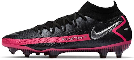 Nike Phantom GT Elite DF FG 'Black Pink Blast' CW6589-006 Nike Phantom GT Elite DF FG 'Black Pink Blast' CW6589-006