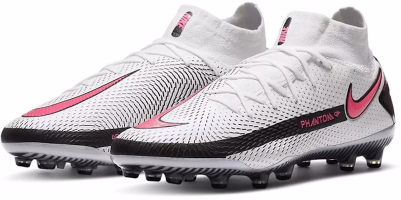 Nike Phantom GT Elite Dynamic Fit AG PRO 人工草地足球鞋 男女款 白黑粉 Lookbook Nike Phantom GT Elite Dynamic Fit AG PRO 人工草地足球鞋 男女款 白黑粉