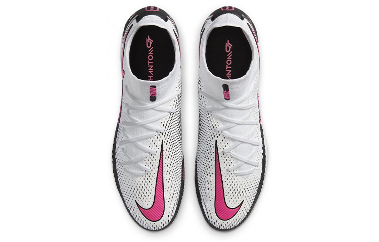 Shop Nike Phantom GT Elite Dynamic Fit AG PRO 人工草地足球鞋 男女款 白黑粉