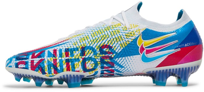 Nike Phantom GT Elite 3D 防滑耐磨足球鞋 藍粉拚色 Lookbook Nike Phantom GT Elite 3D 防滑耐磨足球鞋 藍粉拚色