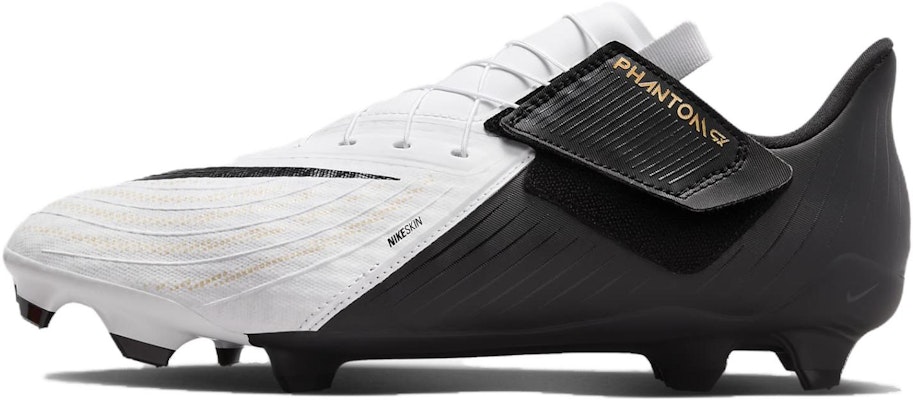 Nike Phantom GX 2 Academy EasyOn MG 'White Black Metallic Gold' FD6724-100 Buy Nike Phantom GX 2 Academy EasyOn MG 'White Black Metallic Gold' FD6724-100