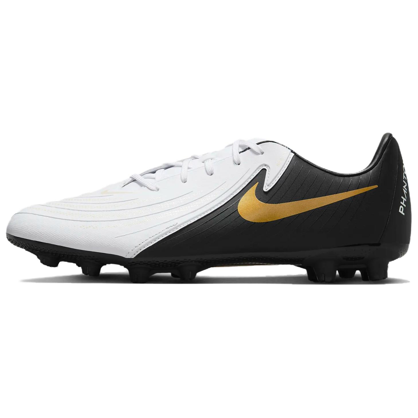 Nike Phantom GX 2 Academy HG Low-Top Soccer Cleats 'White Black' FJ2551-100