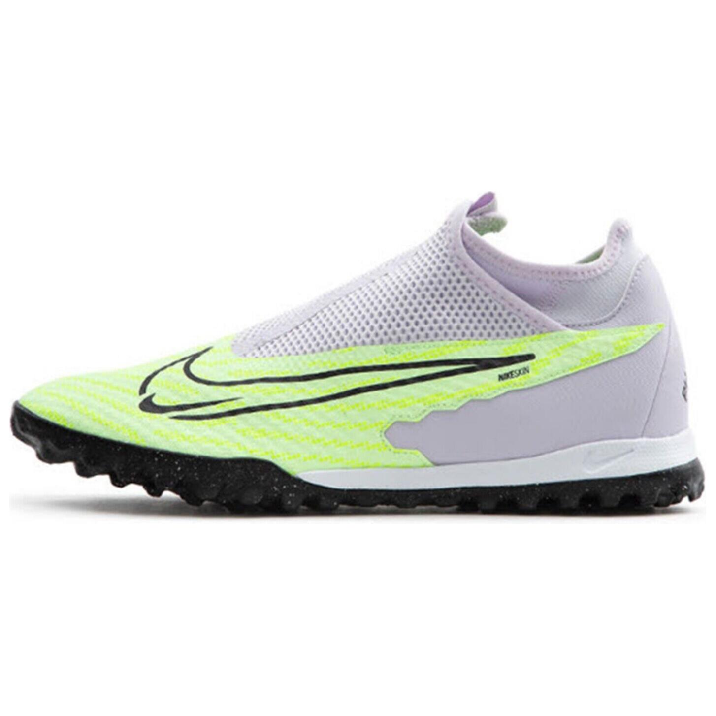Nike Phantom GX Academy DF TF Soccer Shoes 'Grey Green' DD9476-705