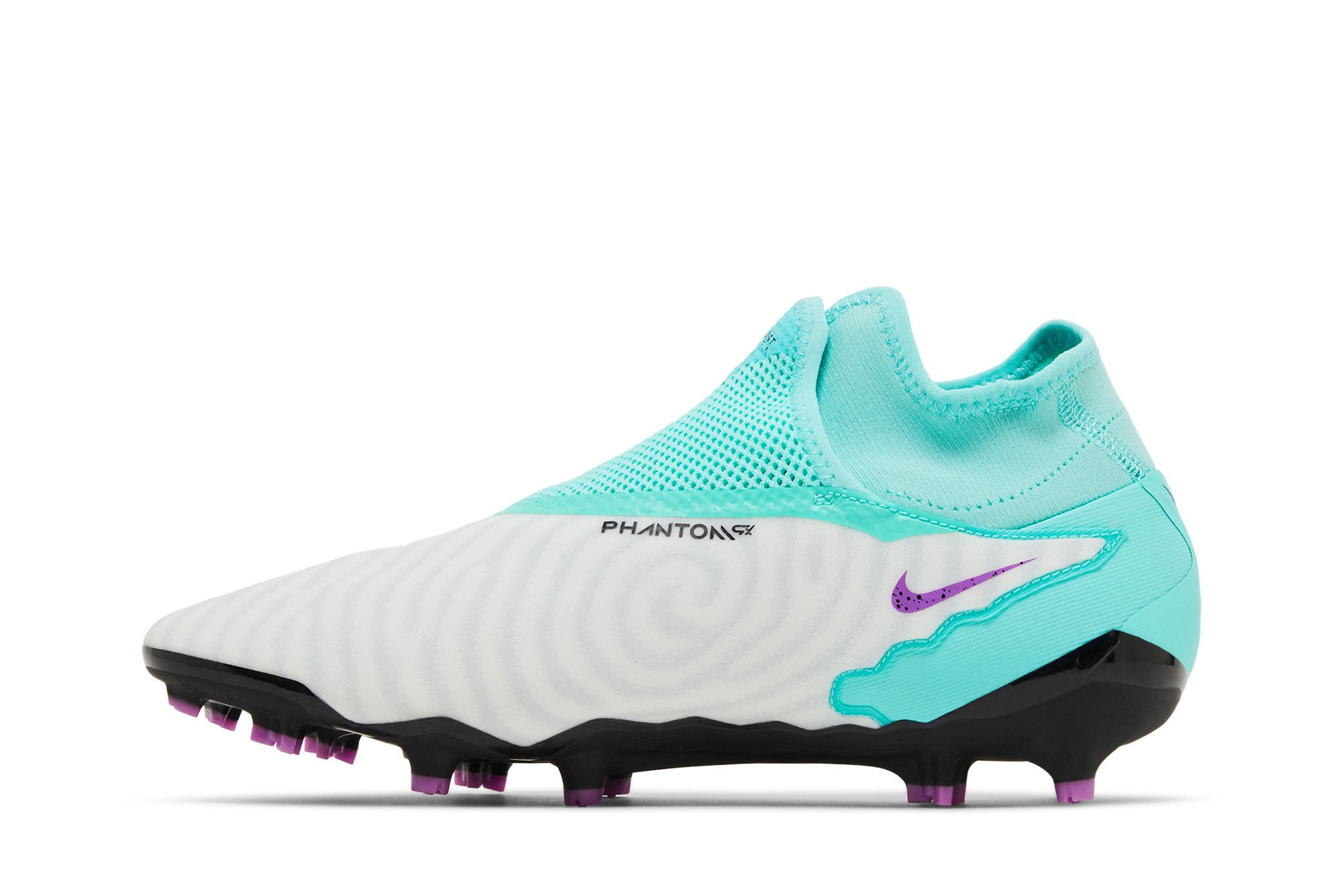 Lookbook 耐吉 Phantom GX 男款 防滑耐磨 人造草坪 足球鞋 白藍