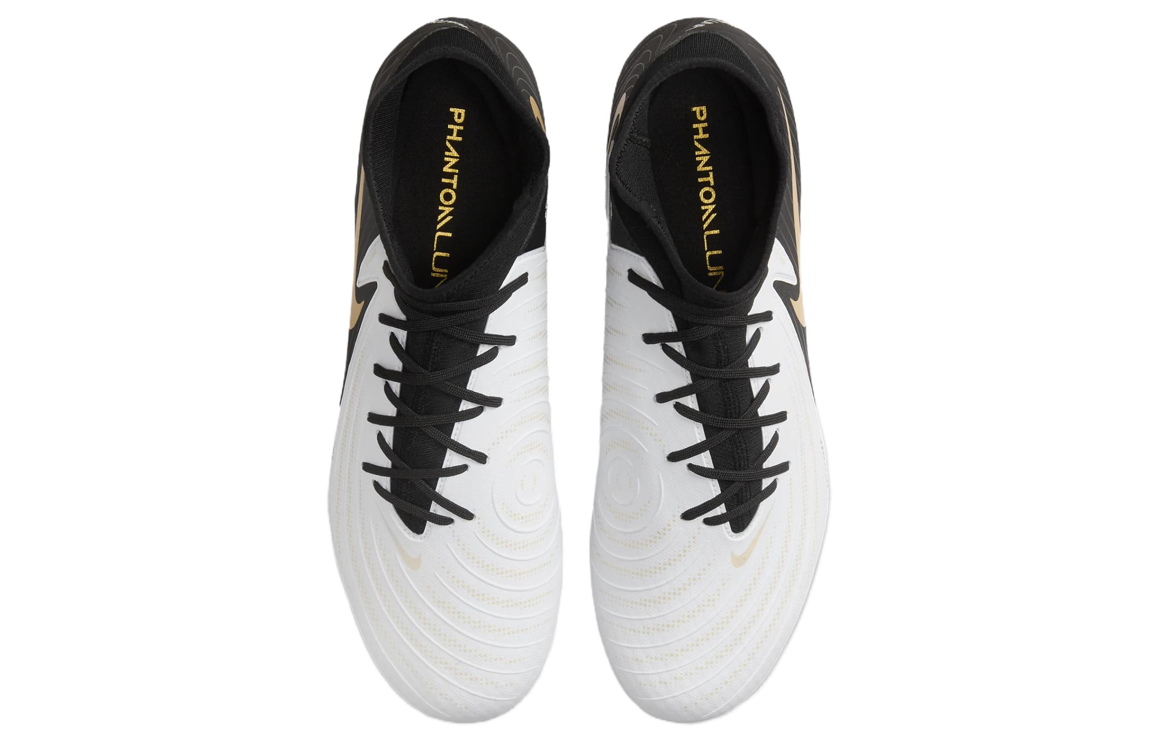 Shop ナイキ ファントム ルナ 2 アカデミー HG 白/金/黒 FJ2570-100