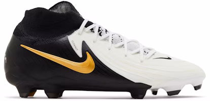 Nike Phantom Luna 2 Pro FG 'White Black Metallic Gold Coin' FJ2575-100 Nike Phantom Luna 2 Pro FG 'White Black Metallic Gold Coin' FJ2575-100
