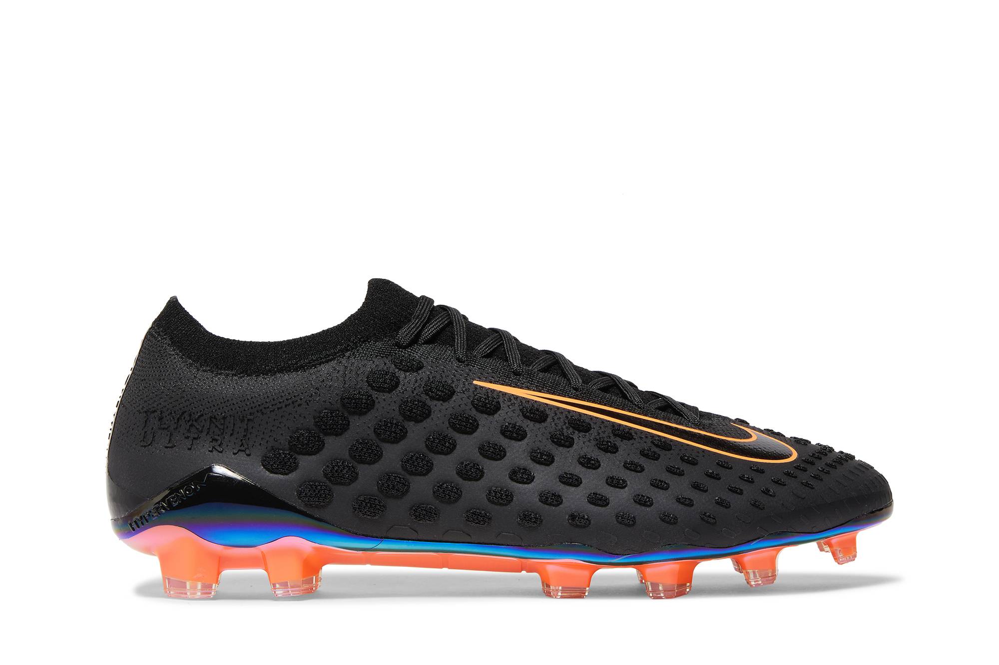 Nike hypervenom phantom fg soccer cleats (black/bright citrus) best sale