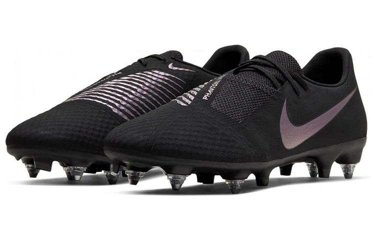 Lookbook Nike Phantom Venom Academy SG PRO AC 'Hitam Rumput Buatan' BQ9140-010