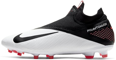 Nike Phantom Vision 2 Pro DF FG 'White Crimson Black' CD4162-106 Nike Phantom Vision 2 Pro DF FG 'White Crimson Black' CD4162-106