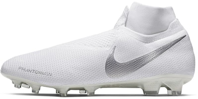 Nike Phantom Vision Elite DF FG 'White Platinum' AO3262-100 Nike Phantom Vision Elite DF FG 'White Platinum' AO3262-100