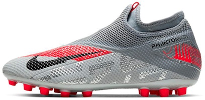 Nike Phantom VSN 2 Academy DF AG Artificial Grass 'Grey Red' CD4155-906 Nike Phantom VSN 2 Academy DF AG Artificial Grass 'Grey Red' CD4155-906