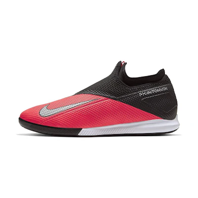 Nike Phantom VSN 2 Academy DF IC Indoor Court Soccer Cleats/Football Boots Black Pink