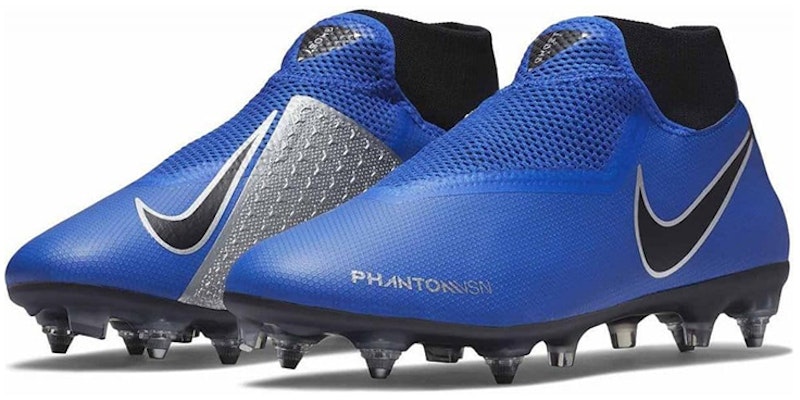 耐吉 Phantom VSN Academy DF SG-PRO AC 人造草地足球鞋 藍黑 Lookbook 耐吉 Phantom VSN Academy DF SG-PRO AC 人造草地足球鞋 藍黑