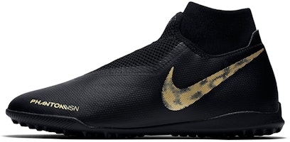Nike Phantom VSN Academy DF TF 'Black Metallic Vivid Gold' AO3269-077 Nike Phantom VSN Academy DF TF 'Black Metallic Vivid Gold' AO3269-077