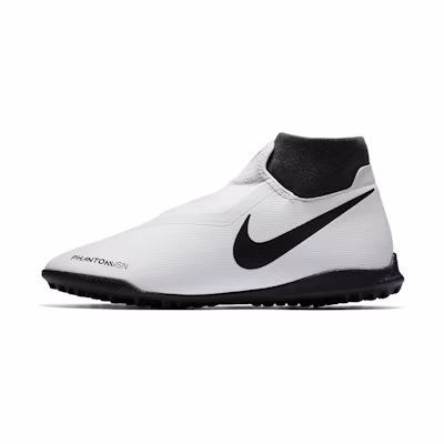 Nike Phantom VSN Academy DF TF 'Pure Platinum Black Light Crimson'