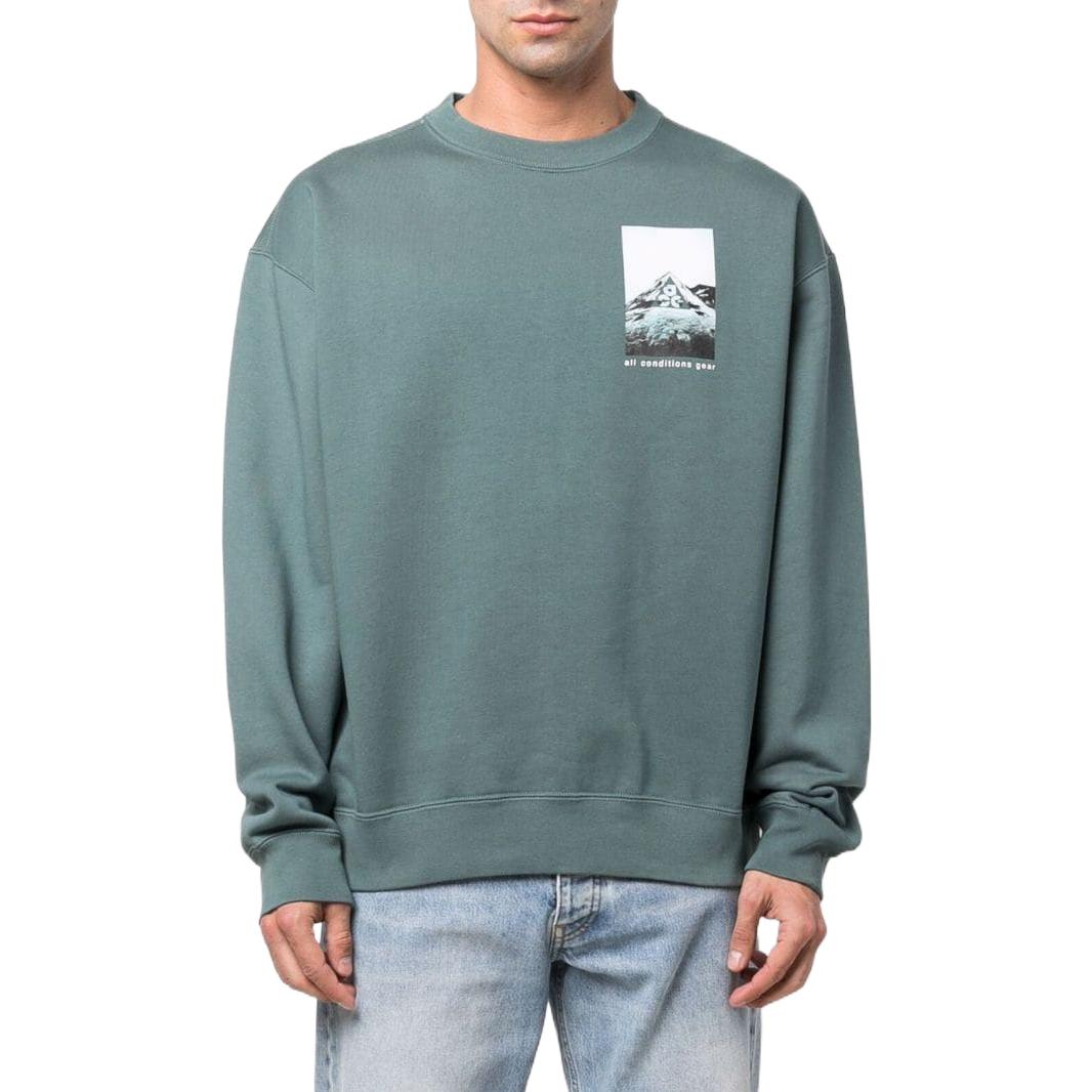 Nike Photo Print Crewneck Long Sleeve Sweatshirt Unisex Navy Blue DJ1590-384 圖 5