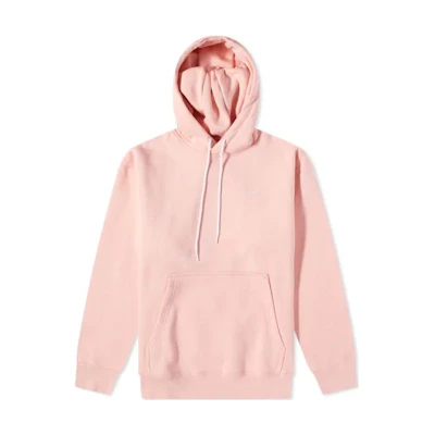 Nike Pink Hoodie with Small Logo Embroidery - Spring Edition CV0552-697