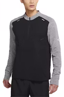 Nike Pinnacle Run Division Reflective Logo Black Long-Sleeve Running Sweatshirt DA0439-010 Nike Pinnacle Run Division Reflective Logo Black Long-Sleeve Running Sweatshirt DA0439-010