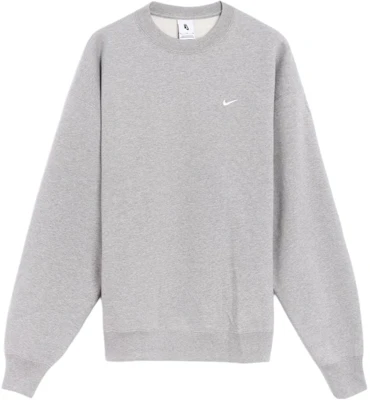 Nike Plain Logo Crewneck Pullover Sweatshirt Light Gray DX1361-063 Buy Nike Plain Logo Crewneck Pullover Sweatshirt Light Gray DX1361-063