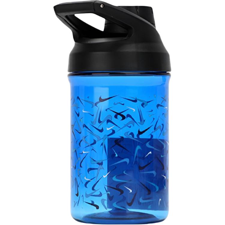 Nike Plastic Water Bottle Twist Cap Blue 350ml Fitness Flask N100263699012
