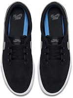 Nike SB Portmore 2 Solar 低幫 板鞋 男女同款 黑灰 Shop Nike SB Portmore 2 Solar 低幫 板鞋 男女同款 黑灰