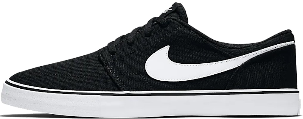 Nike Portmore 2 Solar Canvas SB 'Black White' 880268-010 Buy Nike Portmore 2 Solar Canvas SB 'Black White' 880268-010