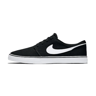 Nike Portmore 2 Solar Canvas SB 'Black White'