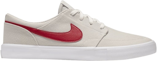 Nike Portmore 2 Solar Canvas SB 'Vast Grey University Red' 880268-008 Nike Portmore 2 Solar Canvas SB 'Vast Grey University Red' 880268-008