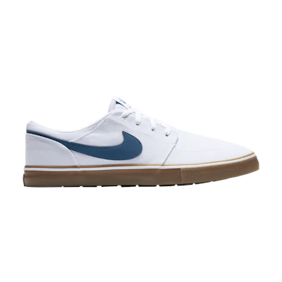 Nike Portmore 2 Solar Canvas SB 'White Industrial Blue Gum'