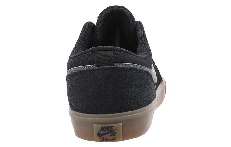 Shop Nike SB Portmore 2 Solar 輕便防滑耐磨 低筒休閒滑板鞋 黑棕色