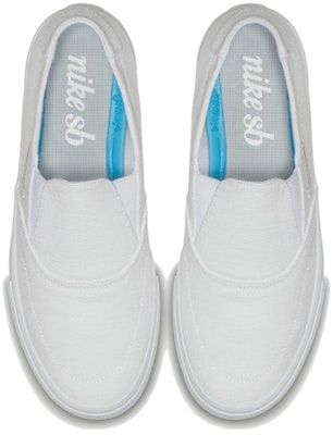 Nike Portmore 2 Solarsoft Slip On Canvas SB 'White' AH3364-100 Shop Nike Portmore 2 Solarsoft Slip On Canvas SB 'White' AH3364-100