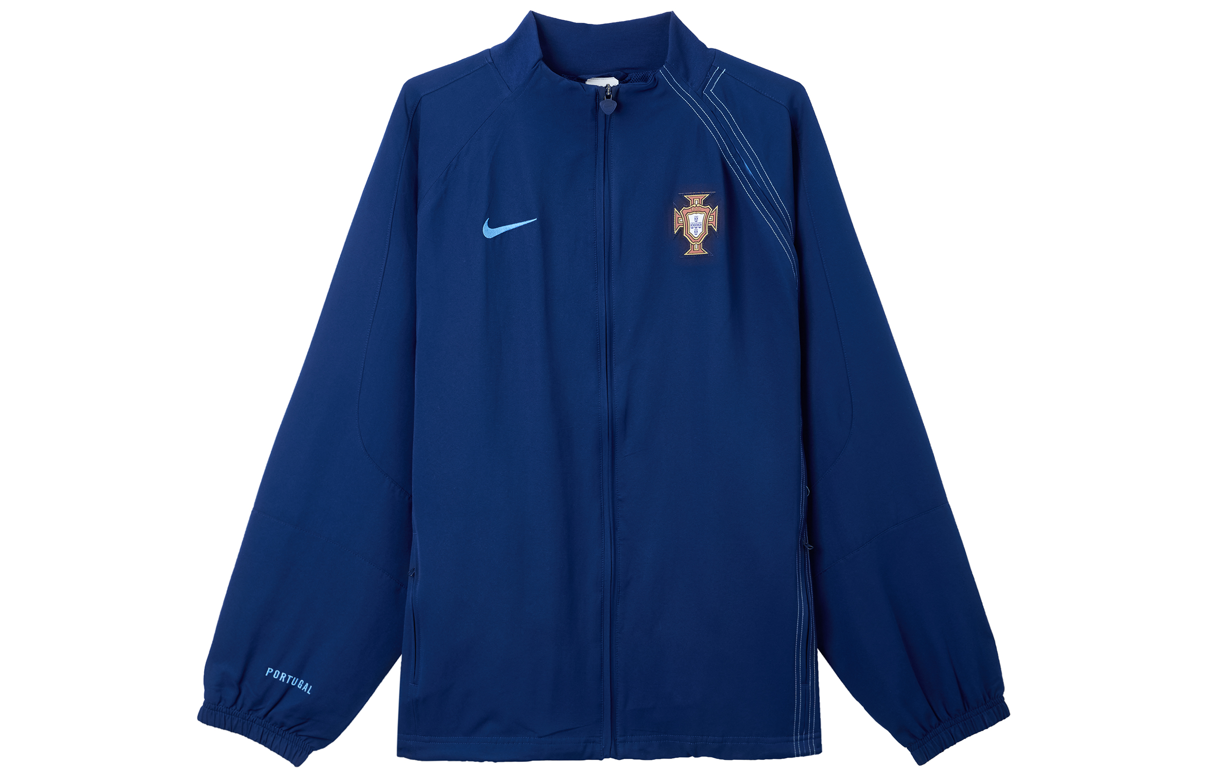 Nike Portugal 2004 Reissue Soccer Track Jacket Blue Void/University Blue Mens HV4320-492