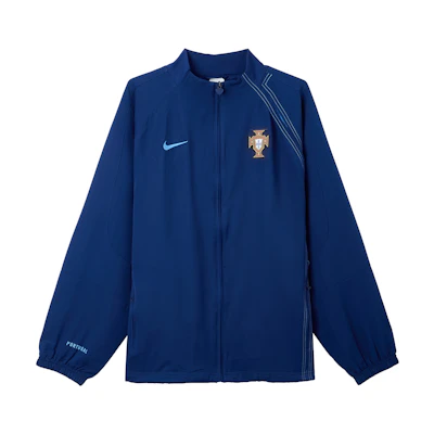 Nike Portugal 2004 Reissue Soccer Track Jacket Blue Void/University Blue Mens HV4320-492